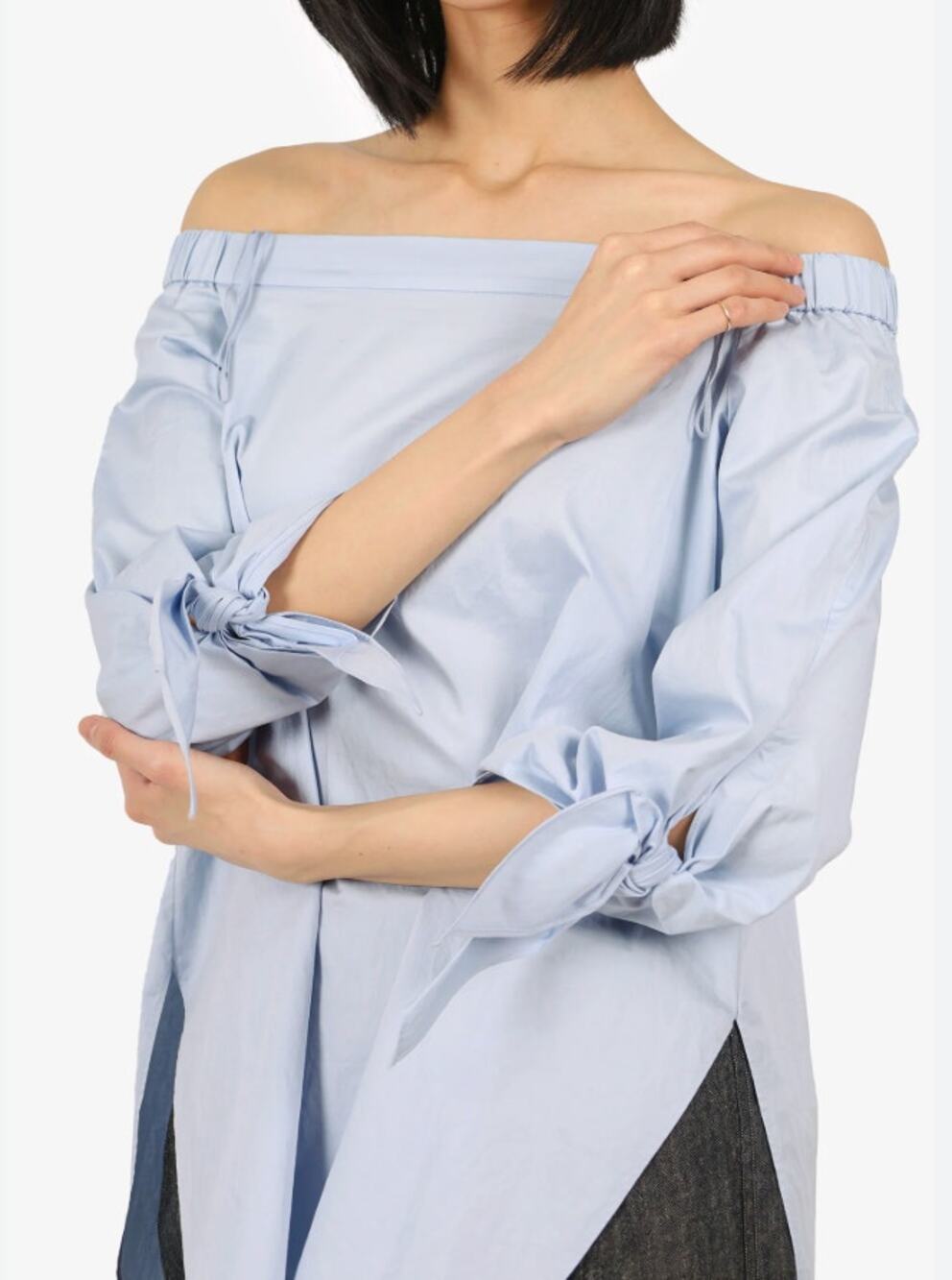 Tibi Off the Shoulder Blouse